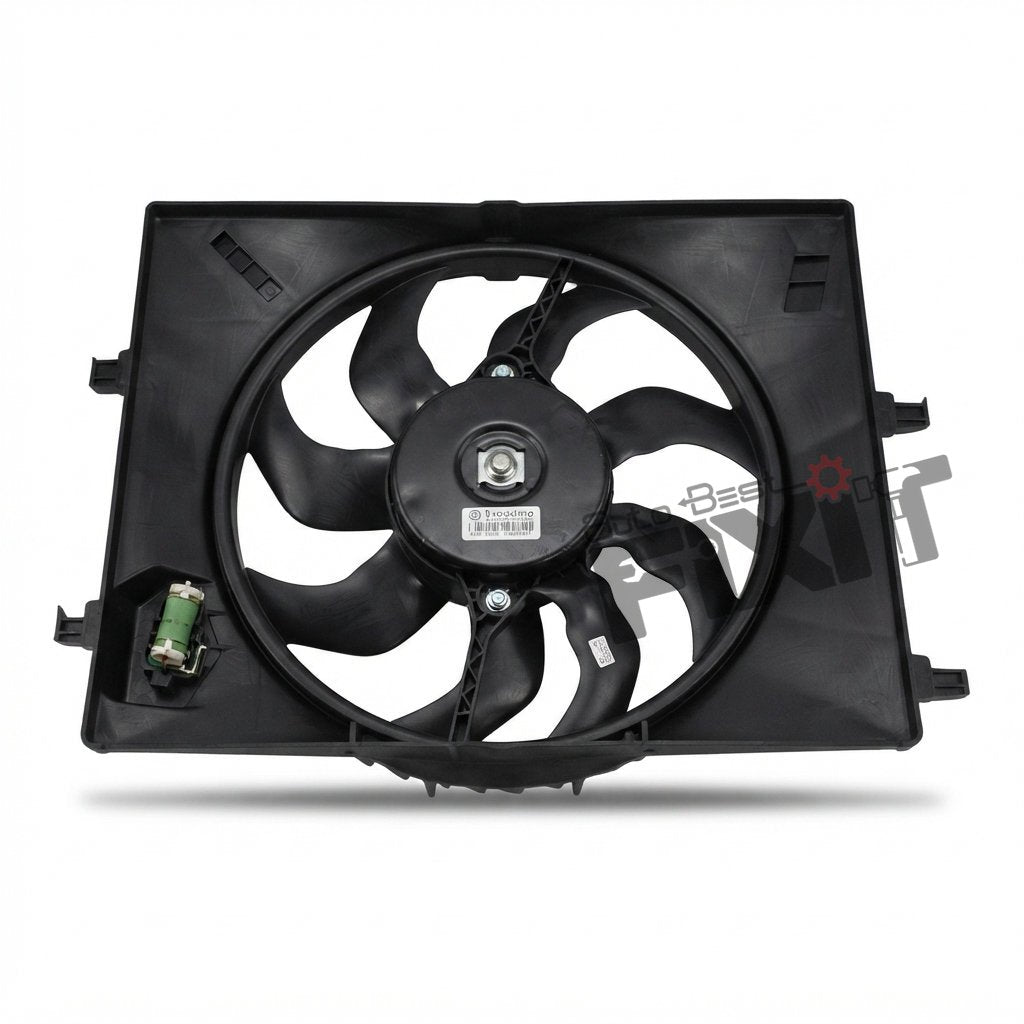 HANON GRAND I10 FAN &SHROUD PET | HYUNDAI GRAND I10 (2013-2016), GRAND I10 F/L (2016-2021), XCENT (2013-2016), XCENT F/L (2016-2020) DSL/PTL Compatible with HYUNDAI GRAND I10 Vehicle_3