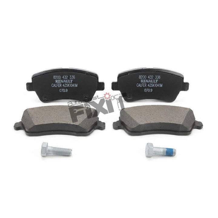 Renault Duster / Lodgy & Nissan Front Brake Pad Lining | 2012-2020 | Genuine Renault-Nissan