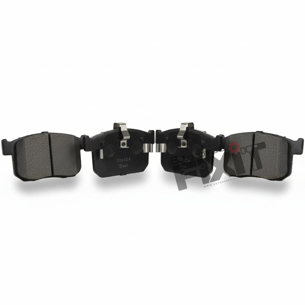 KARTION REAR BREAK PAD SET-PAJERO SPORT 2008-2014 Compatible with MITSUBISHI PAJERO SPORT Vehicle