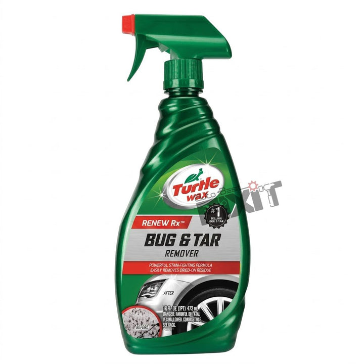 Turtle Wax Bug & Tar Remover 473 ml | Bug, Tar & Glue Remover for Car Paint