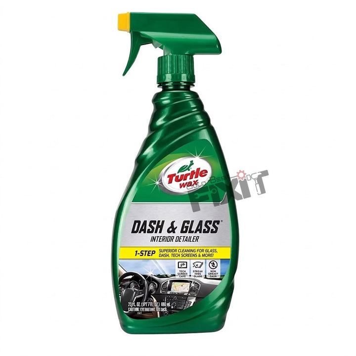 Turtle Wax Quick & Easy Dash & Glass Interior Detailer 680 ml | Car Interior Cleaner for Dashboard, Plastic & Upholstery
