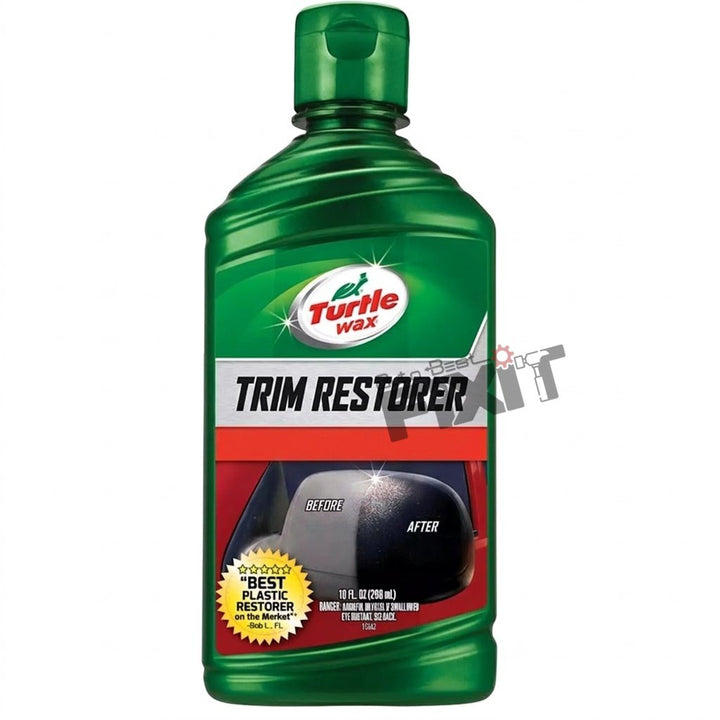 Turtle Wax Trim Restorer 296 ml | Trim Restorer & Protectant for Faded Plastic and Rubber