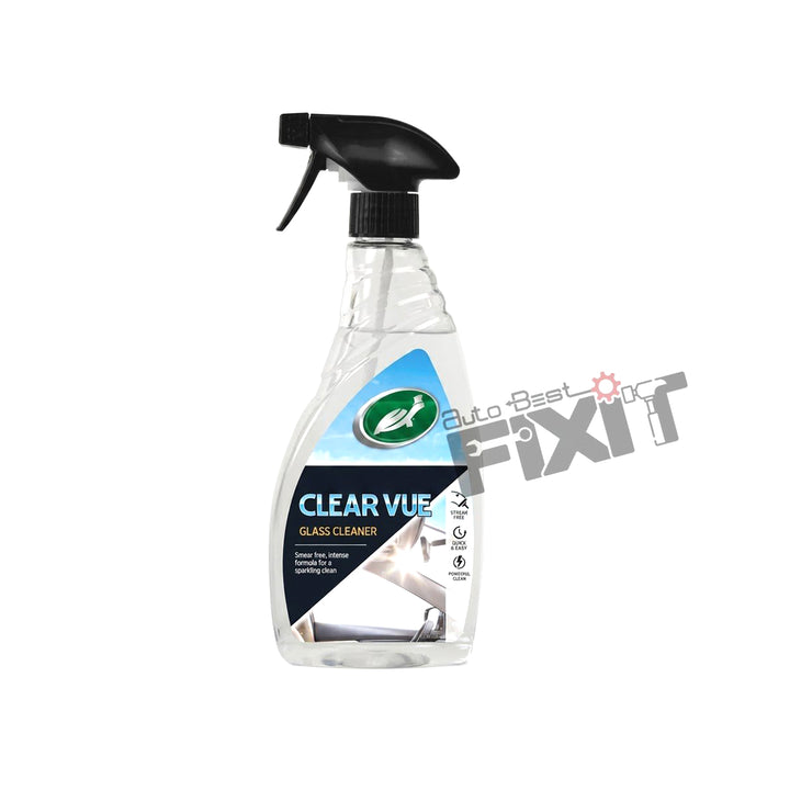 Turtle Wax Clear Vue Glass Cleaner 300 ml | Car Glass Cleaner for Streak-Free Windshield & Windows