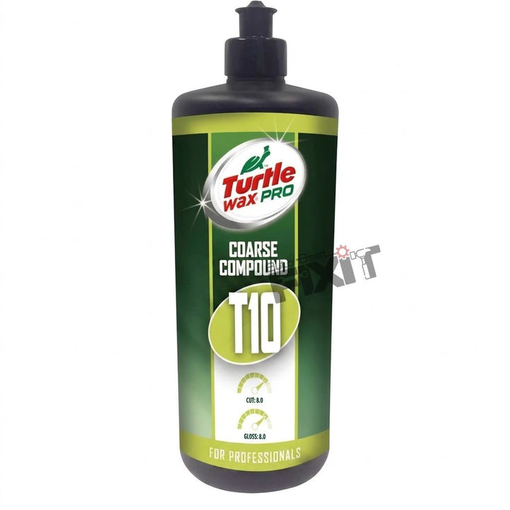 Turtle Wax T10 Coarse Cutting Compound 1 L | Professional Car Polishing Compound for Machine Correction