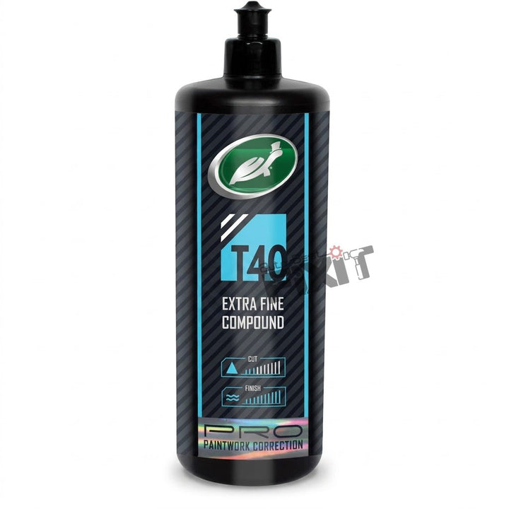 Turtle Wax T40 Extra Fine Polishing Compound 1 L | Professional Car Polishing Compound for Machine Correction
