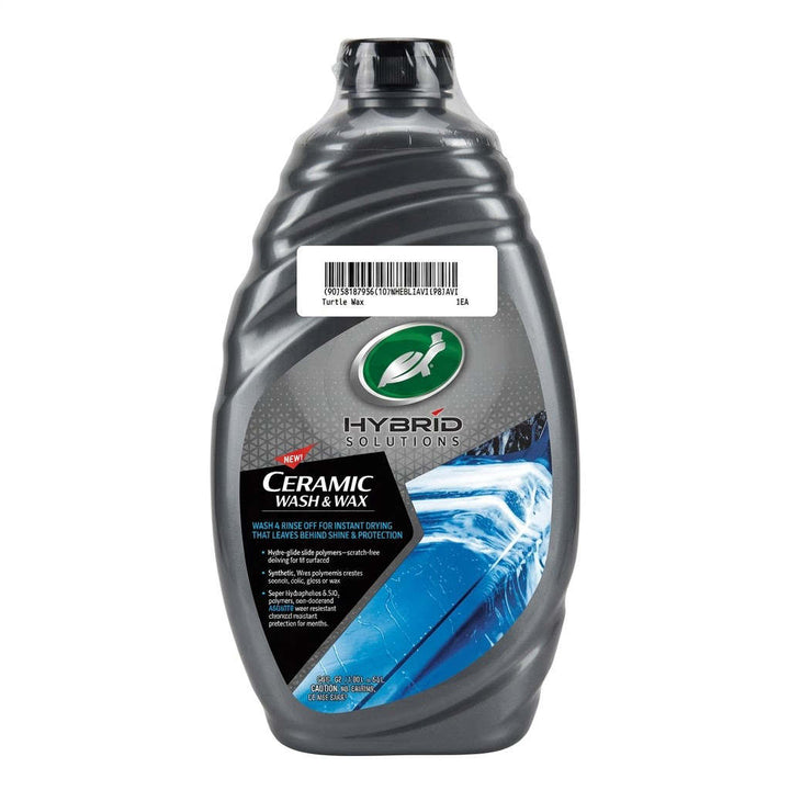Turtle Wax Hybrid Solutions Ceramic Wash & Wax Car Shampoo 1420 ml | Car Wash Shampoo with Wax for Foam Wash & Shine