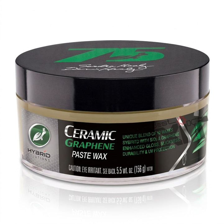 Turtle Wax 75th Anniversary Edition Ceramic + Graphene Paste Wax 156 g | Paste Car Wax for Deep Gloss & Hard-Shell Protection