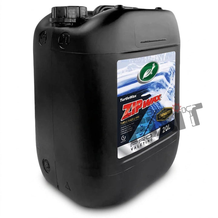 Turtle Wax Zip Wax Car Wash & Wax 20 L | Car Wash Shampoo with Wax for Foam Wash & Shine