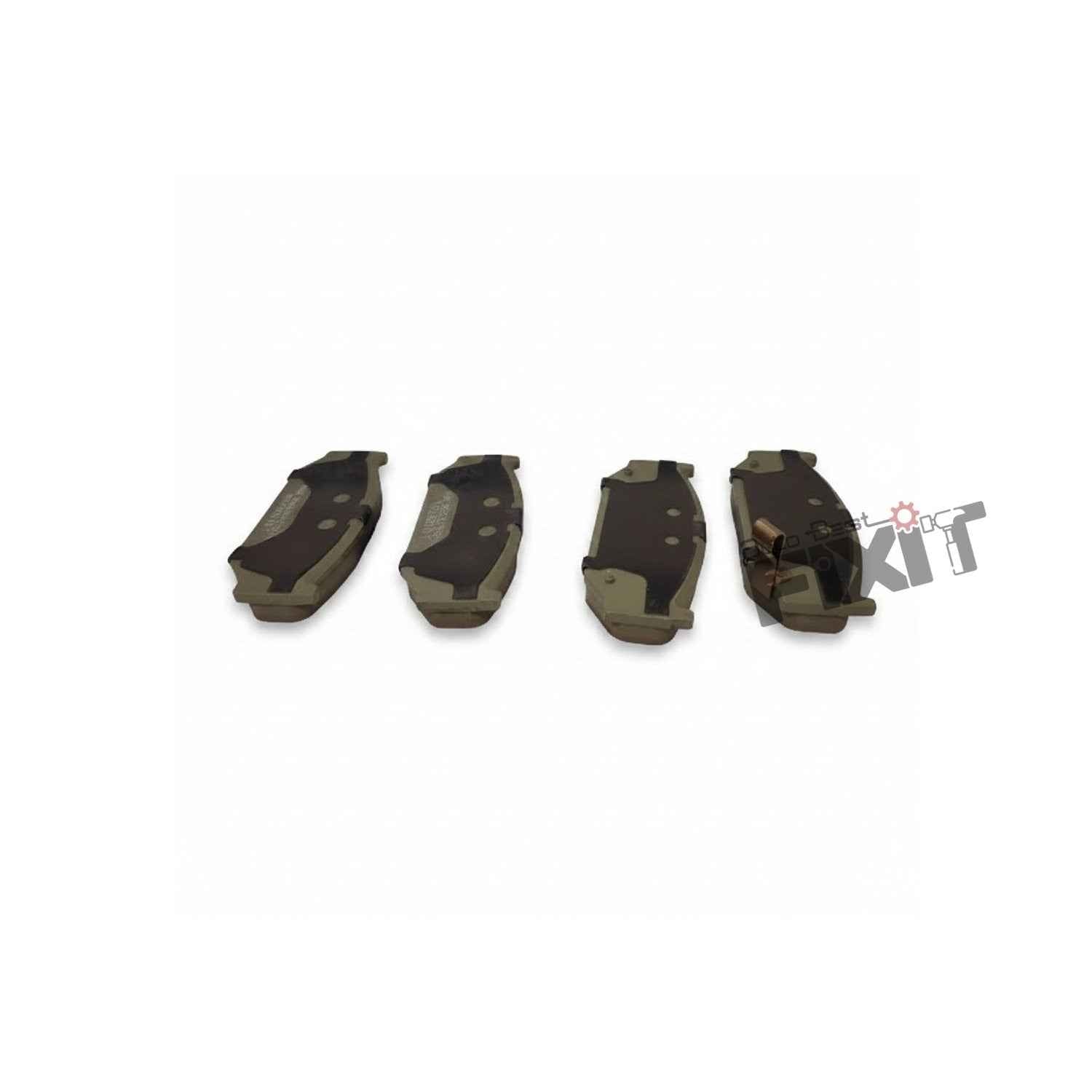 MARUTI SUZUKI PAD SET, DISC BRAKE-CIAZ 1ST GEN 2014-NOW/RITZ 1ST GEN  2009-2017/SWIFT 2005-2017 Compatible with MARUTI RITZ Vehicle