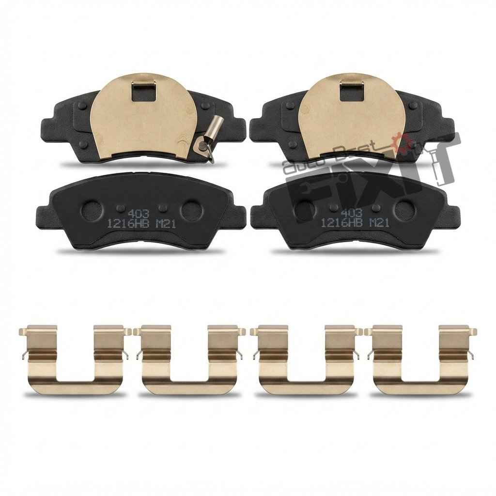 Hyundai Eon FRONT DISC BRAKE PAD KIT-EON 2011-2019 PTL/DSL Petrol | 2011-2019 | MOBIS (HYUNDAI, KIA)