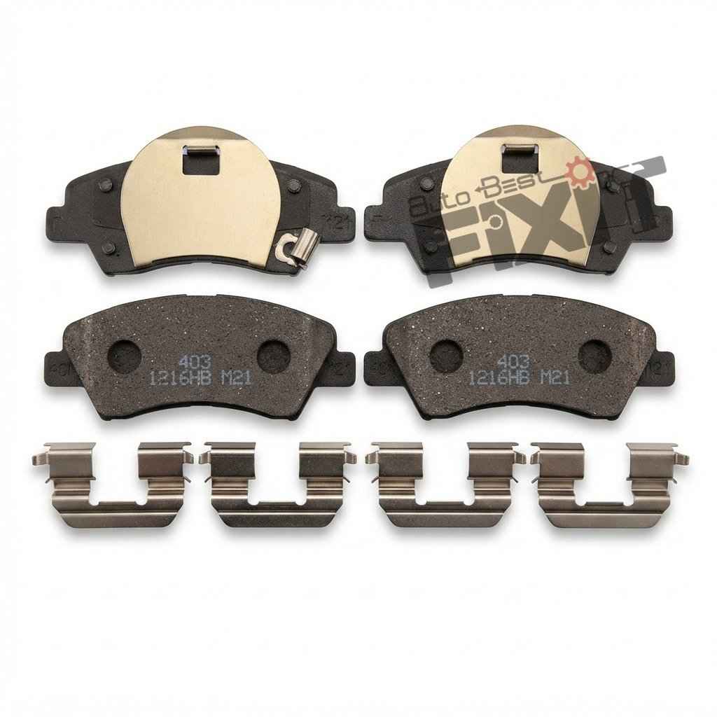 Hyundai Eon FRONT DISC BRAKE PAD KIT-EON 2011-2019 PTL/DSL Petrol | 2011-2019 | MOBIS (HYUNDAI, KIA)