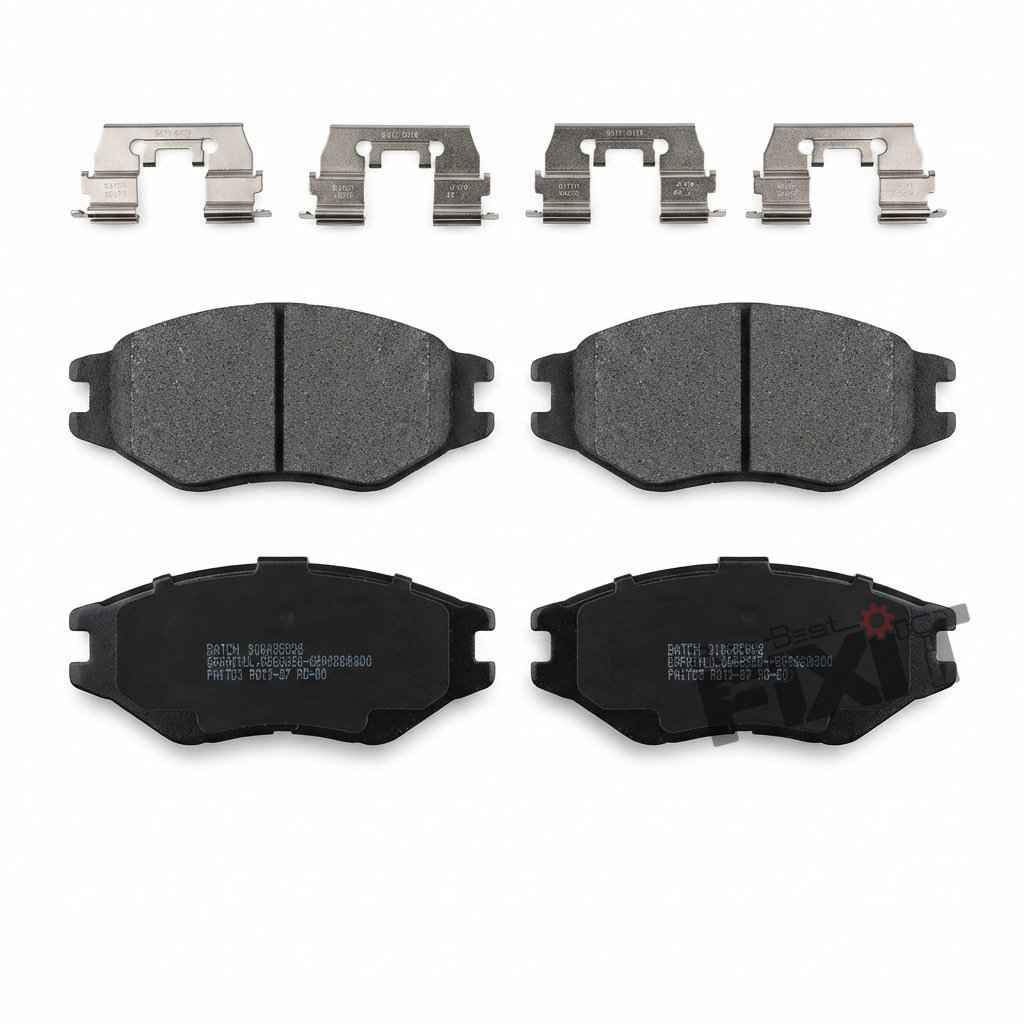 Hyundai Eon PAD KIT-FRONT DISC BRAKE-EON 2011-2019 Petrol | 2011-2019 | MOBIS (HYUNDAI, KIA)