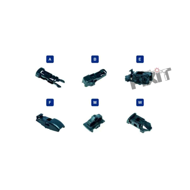 Valeo Wiper Blade Ultimate X1 Multiconnection 19" – Multi-Car Fit (Jaguar, Mitsubishi, BMW & More)
