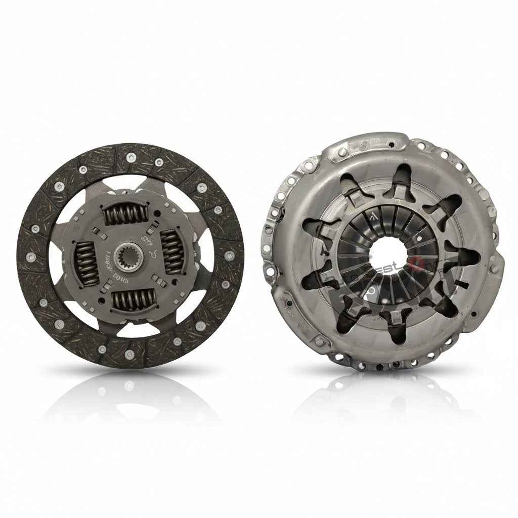 High-performance clutch assembly replacement for Fiesta 2005-2015 / Figo 1st Gen 2010-2012 / Ikon 1st Gen 2003-2009 showing heavy-duty connector pins and clean unit housing assembly.