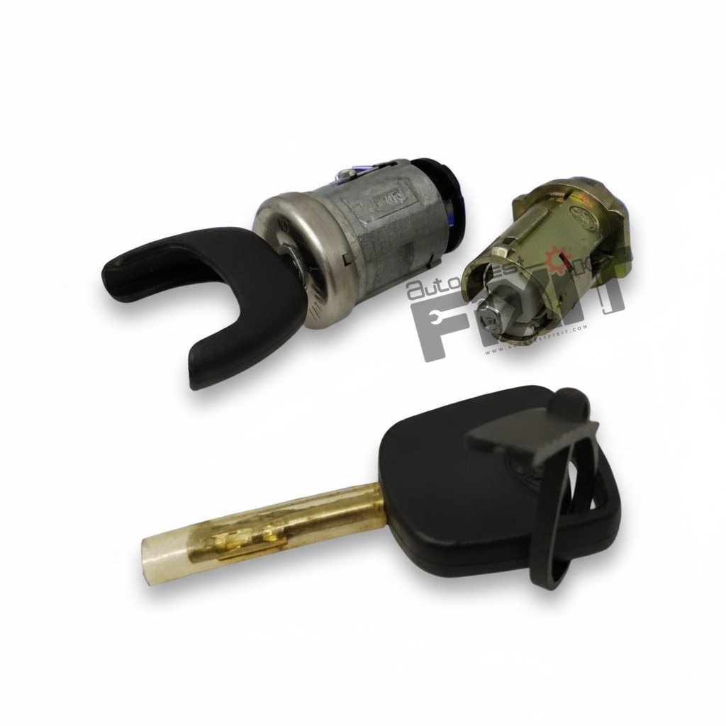 FORD LOCKSET-FIESTA 2005-2015/FIGO 1ST GEN 2010-2015 Compatible with FORD FIESTA Vehicle
