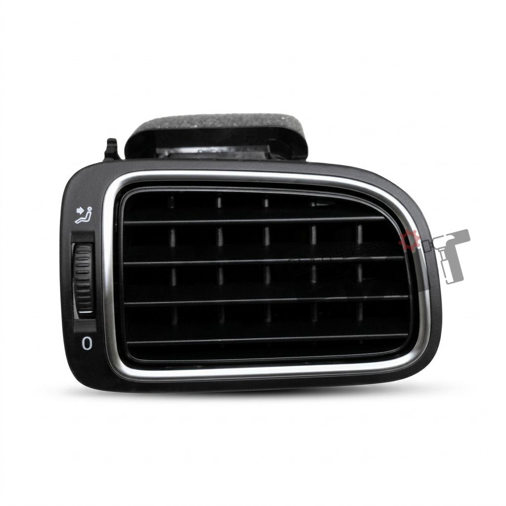 Volkswagen Polo & Ameo Dashboard AC Air Vent – Right, Satin Black Chrome | 2009–2020 | VAG Genuine