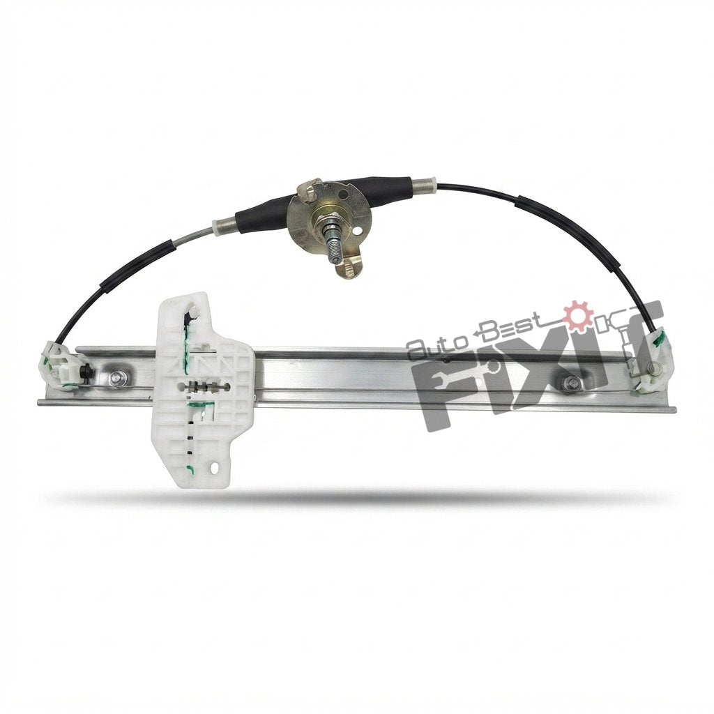 Hyundai Eon REGULATOR Assembly-Front DR WDO Left-EON 2011-19 Petrol | 2011-2019 | MOBIS (HYUNDAI, KIA)