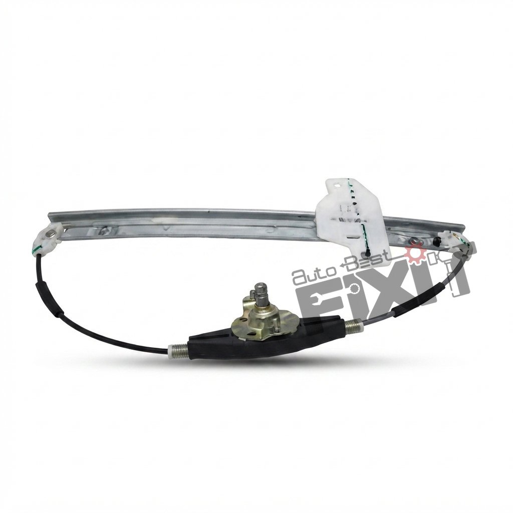 Hyundai Eon REGULATOR Assembly-Front DR WDO Left-EON 2011-19 Petrol | 2011-2019 | MOBIS (HYUNDAI, KIA)