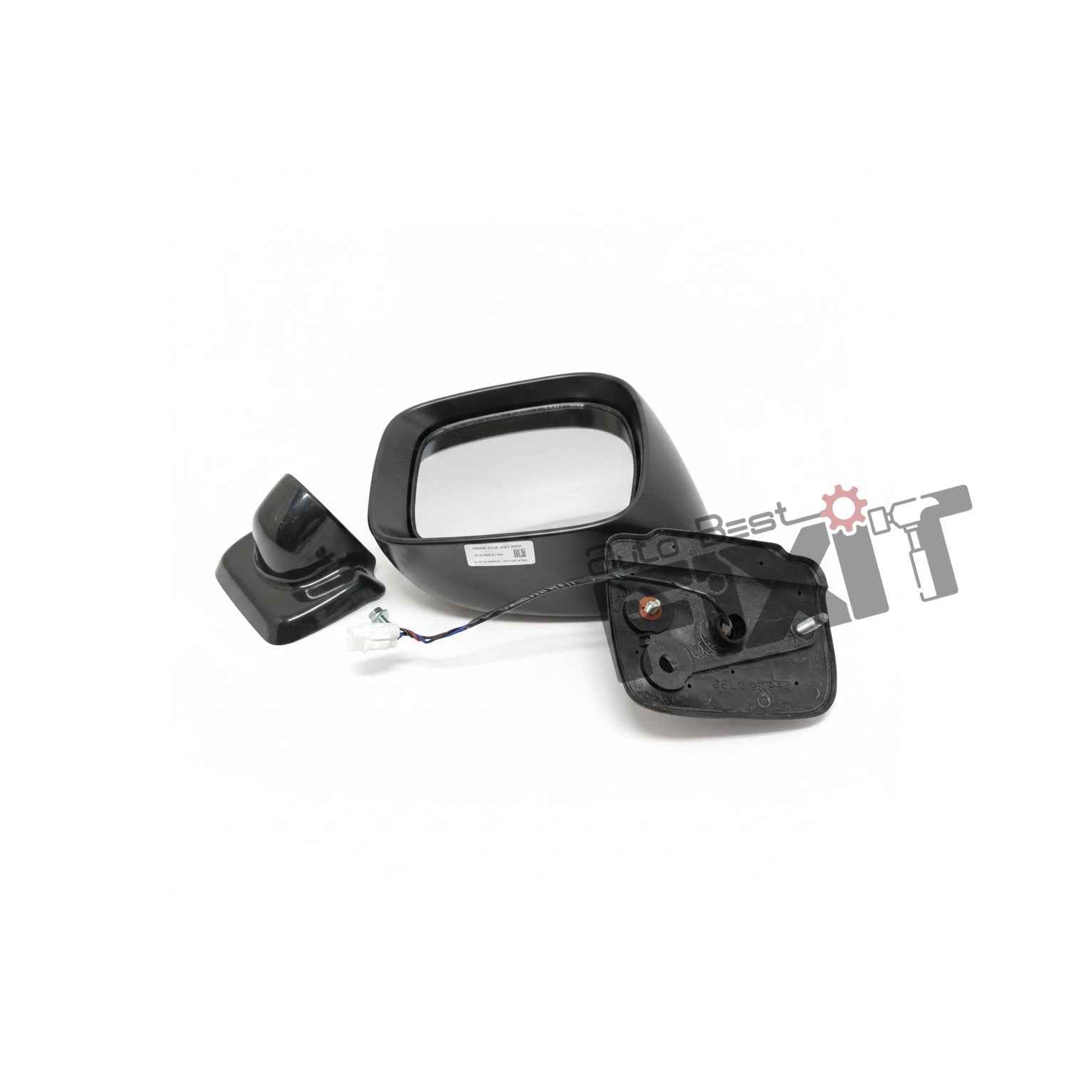 MARUTI SUZUKI MIRROR ASSYOUT REAR VIEWL-ZEN ESTILO 2ND GEN 2009-2013 Compatible with MARUTI ZEN ESTILO F/L Vehicle