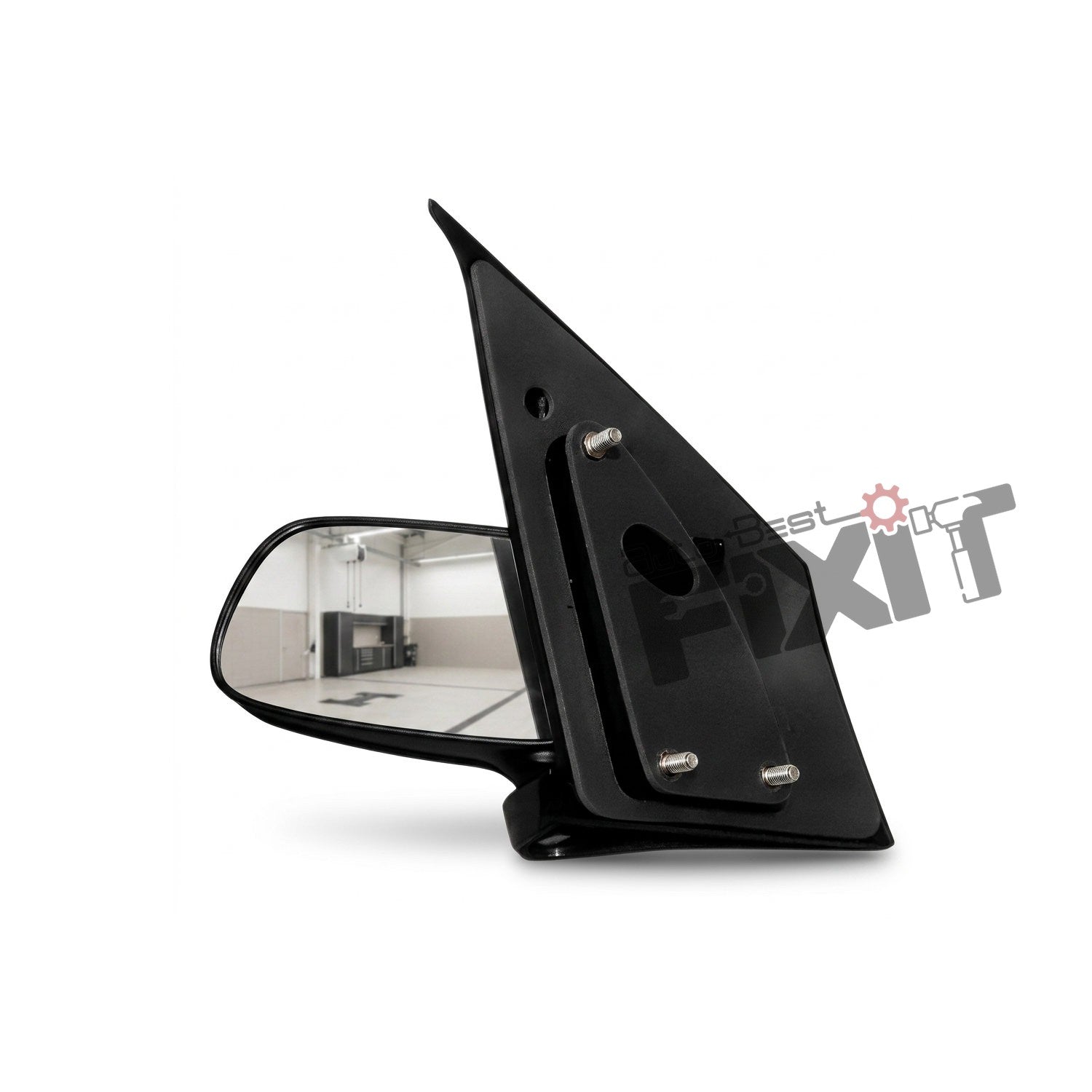 MARUTI SUZUKI MIRROR ASSY, OUT REAR VIEW LH (BLACK)-A-STAR 2008-2013 Compatible with MARUTI A-STAR Vehicle_2