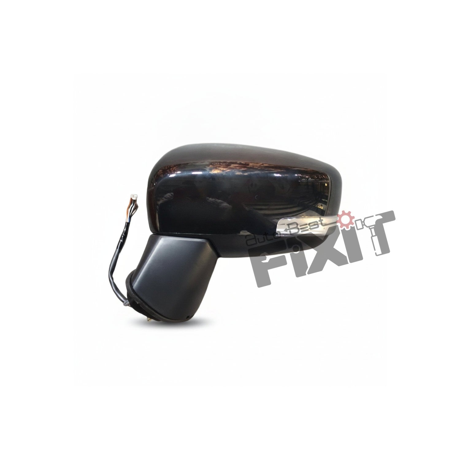 MARUTI SUZUKI MIRROR ASSY, OUT REAR VIEW LH (BLACK)-FRONX 2023-NOW Compatible with MARUTI FRONX Vehicle