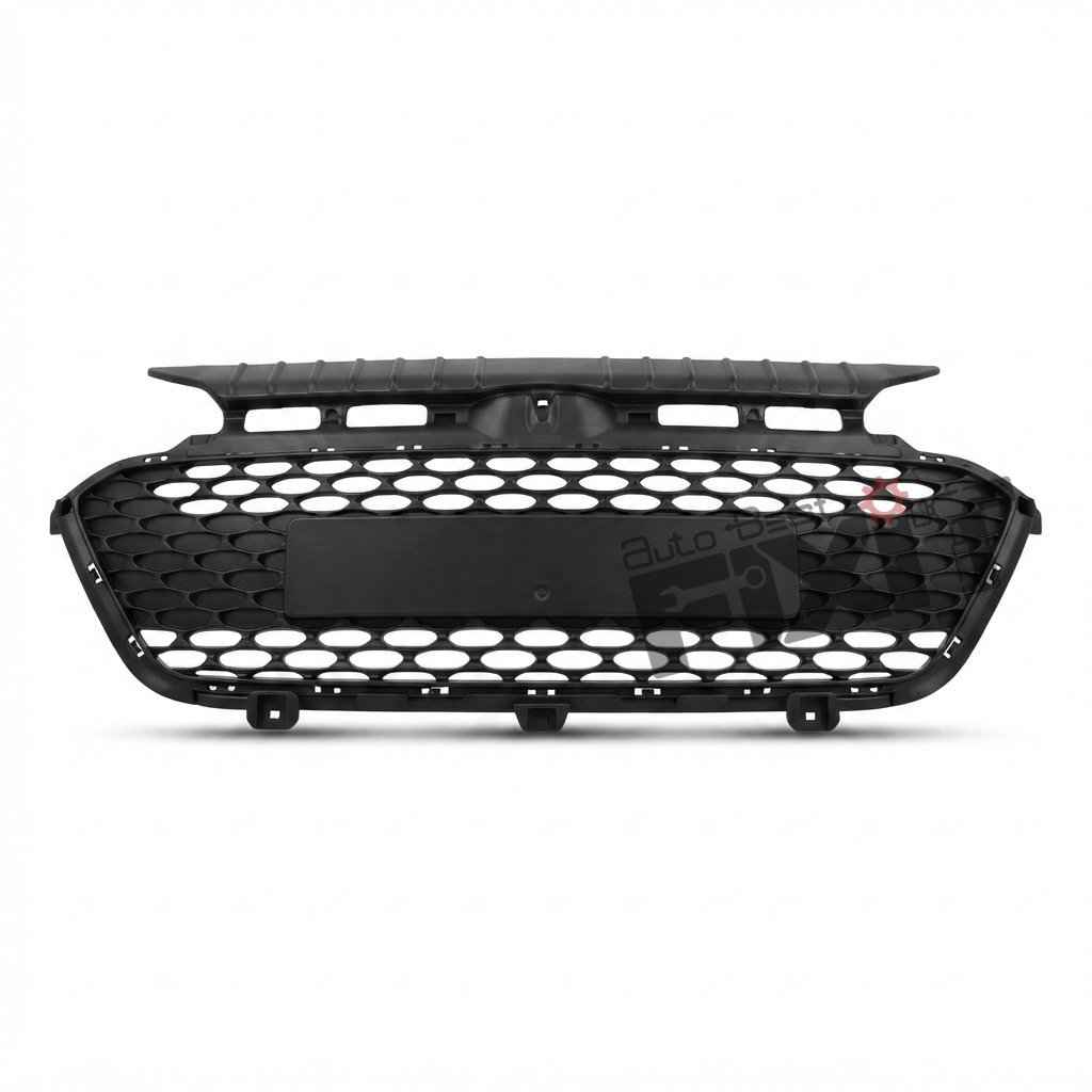 Hyundai I20 GRILLE-FRONT BUMPER Center-I20 ACTIVE 2015-2018 Petrol | 2008-2012 | MOBIS (HYUNDAI, KIA)