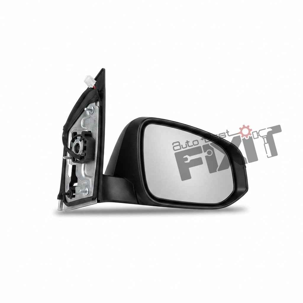 Toyota Innova Crysta MIRROR Assembly, OUTER REAR VIEW, Right-INNOVA CRYSTA 2016-2021 Diesel | 2016-2020 | TOYOTA / LEXUS