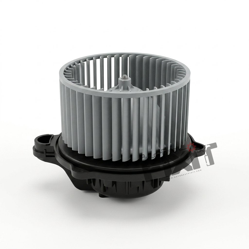High-performance fan motor assy rhd | hyundai eon (2011 replacement for 2019) Petrol showing heavy-duty connector pins and clean unit housing assembly.