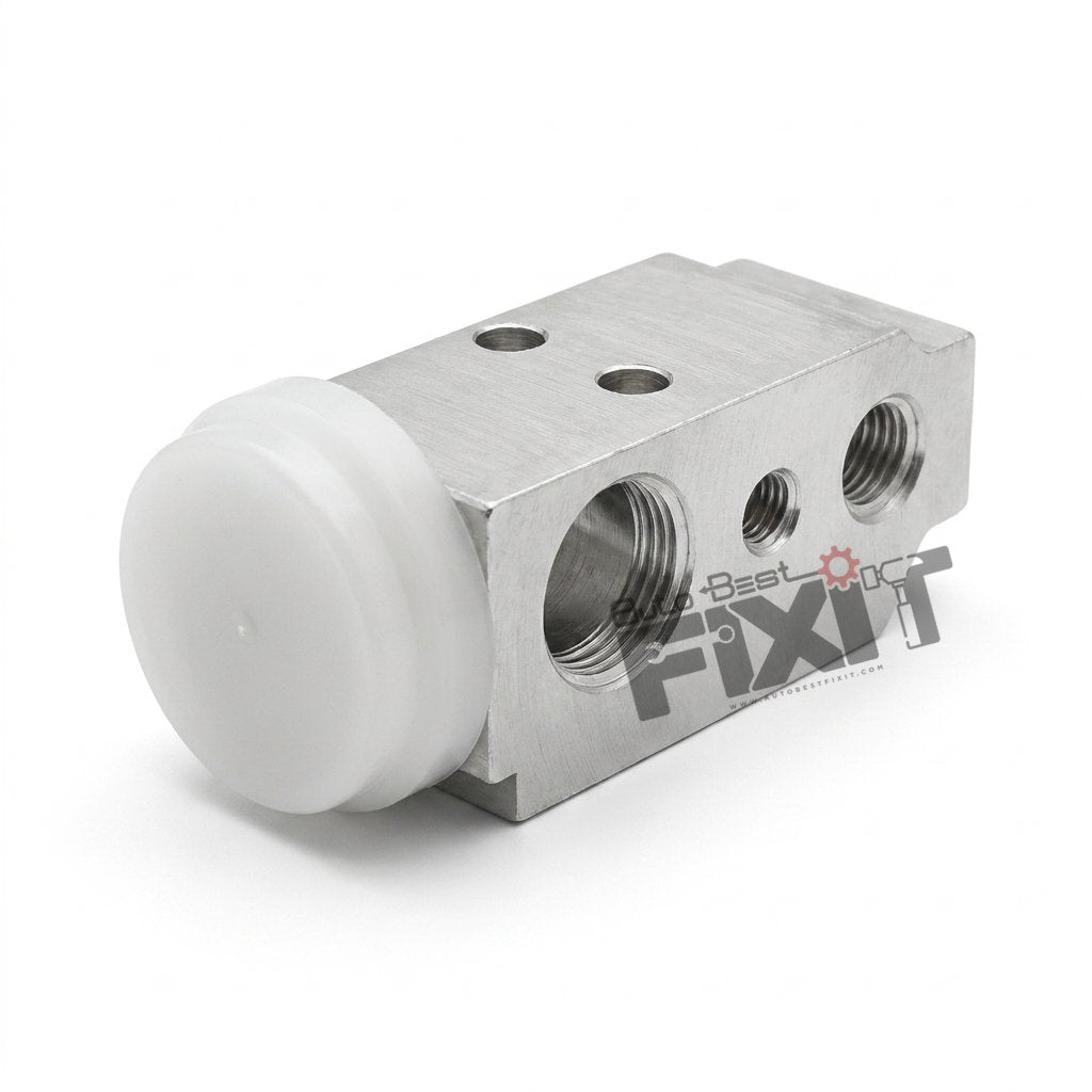 High-performance creta expansion valve | hyundai creta 1st gen (2015 replacement for 2018), Creta 1st Gen F / L (2018-2020) Diesel / Petrol showing heavy-duty connector pins and clean unit housing assembly.