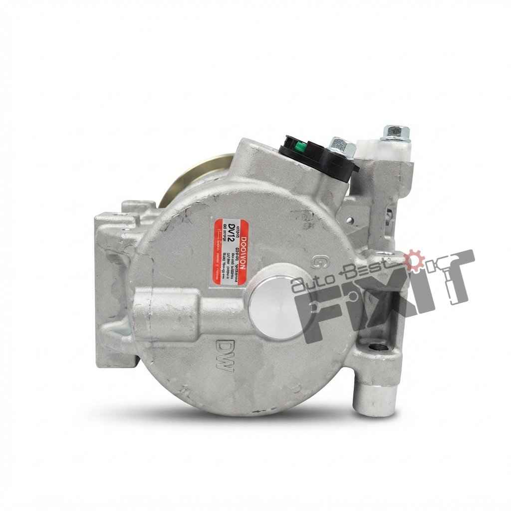 MOBIS (HYUNDAI, KIA) COMPRESSOR ASSY-I20 1ST GEN 2012-2014 PTL/VERNA FLUIDIC 4TH GEN 2011-2014 PTL Compatible Vehicle - Installed View