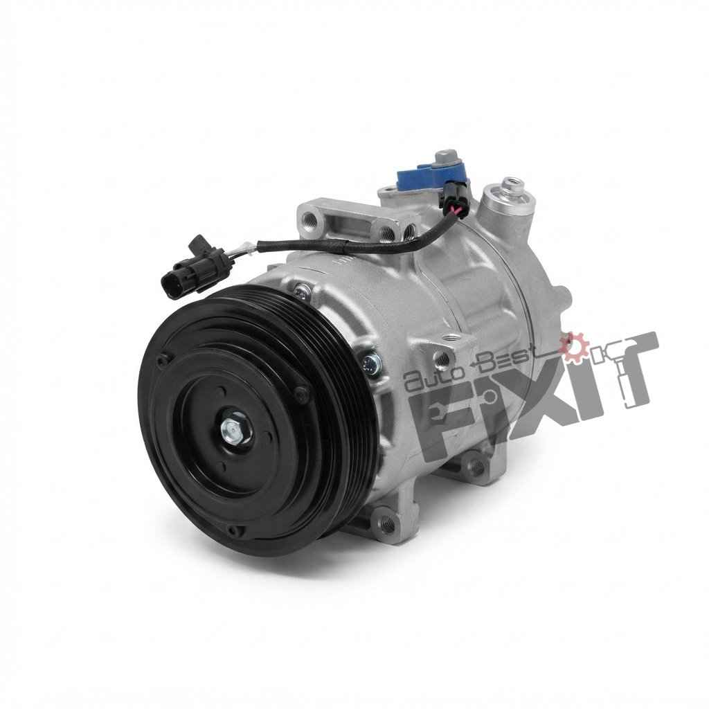 MOBIS (HYUNDAI, KIA) COMPRESSOR ASSY-VERNA 2017-NOW Compatible Vehicle - Alternate Angle