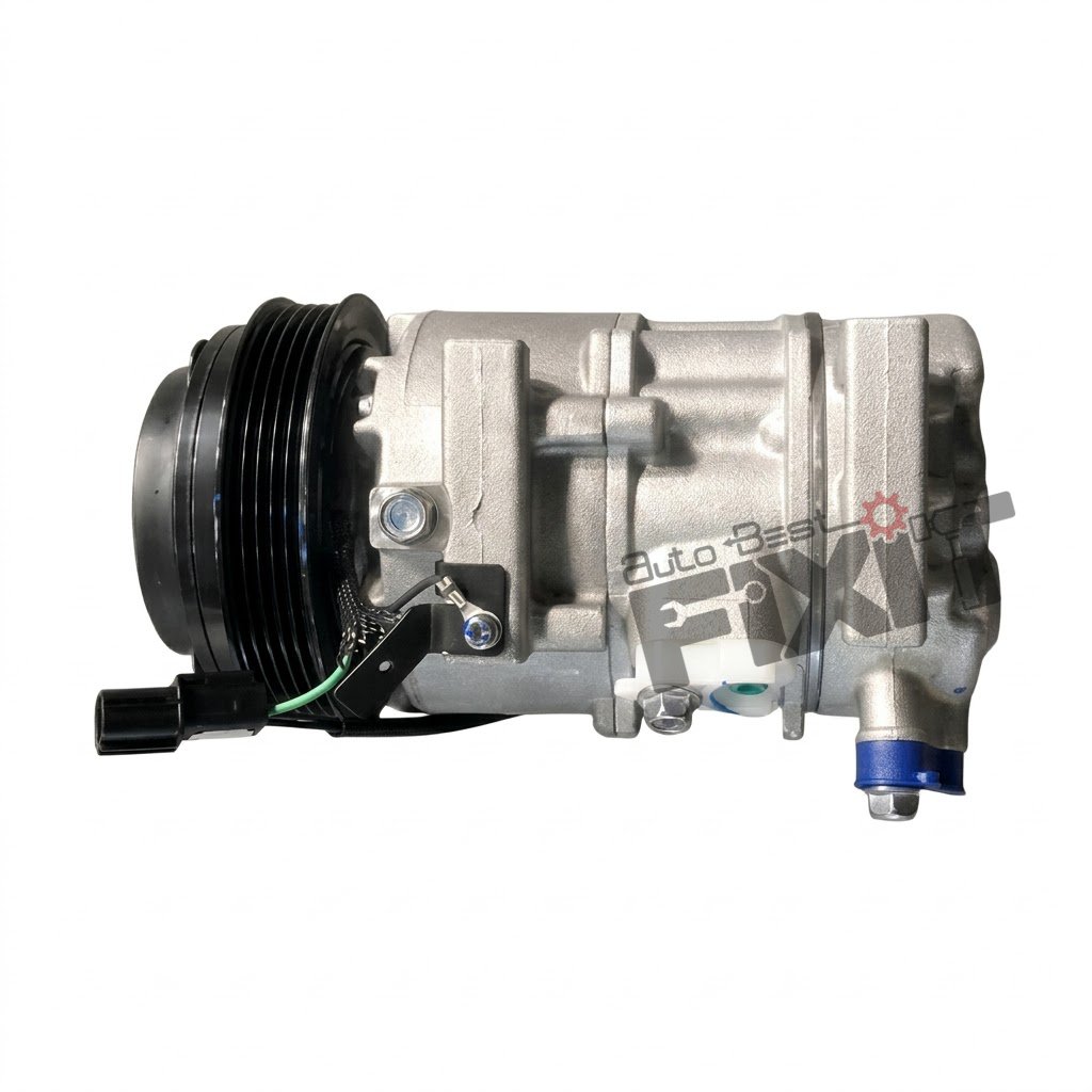 MOBIS (HYUNDAI, KIA) COMPRESSOR ASSY-VENUE 1ST GEN 2019-2020 Compatible Vehicle - Alternate Angle