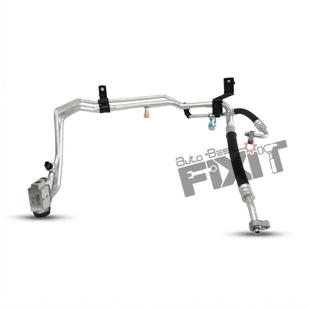 HANON HA LIQ TUBE & SUCTION ASSY | HYUNDAI EON (2011-2019) PTL Compatible with HYUNDAI EON Vehicle_2