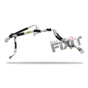 HANON TUBE ASSY-SUCTION & LIQUID DSL RHD (YELLOW LABLE) | HYUNDAI CRETA 1ST GEN (2015-2018), CRETA 1ST GEN F/L (2018-2020) DSL Compatible with HYUNDAI CRETA Vehicle_1