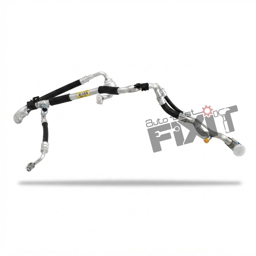 HANON TUBE ASSY-SUCTION & LIQUID DSL RHD (YELLOW LABLE) | HYUNDAI CRETA 1ST GEN (2015-2018), CRETA 1ST GEN F/L (2018-2020) DSL Compatible with HYUNDAI CRETA Vehicle_1