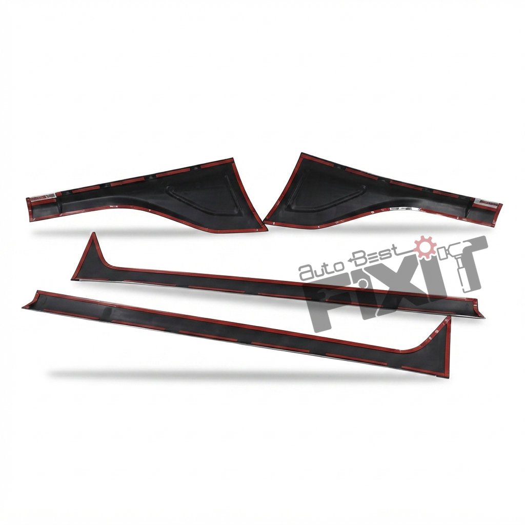MGP BODY SIDE MOLDING (CHROME)-FRONX 2023-NOW Compatible with MARUTI FRONX Vehicle_3