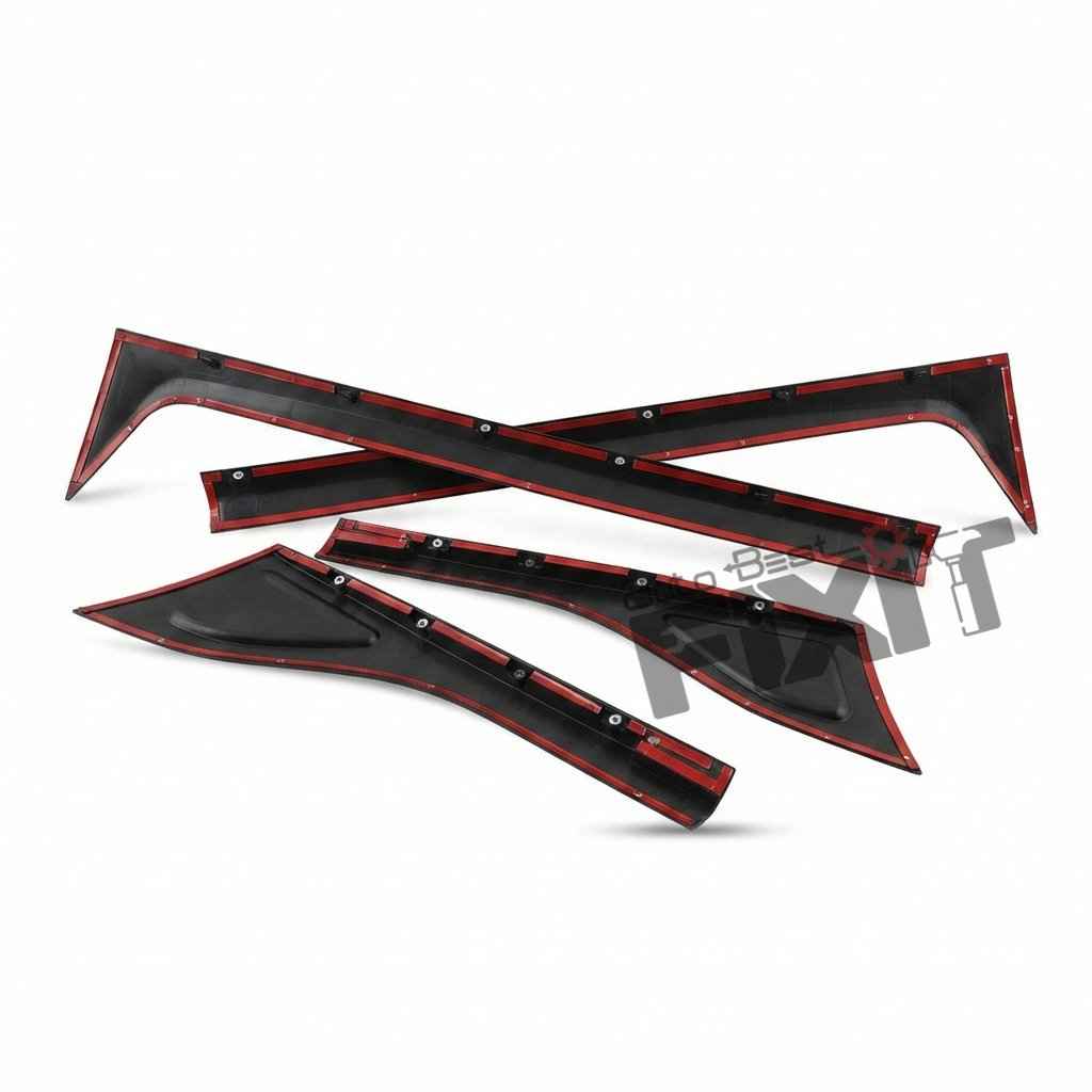 MGP BODY SIDE MOLDING (RED)-FRONX 2023-NOW Compatible with MARUTI FRONX Vehicle_3