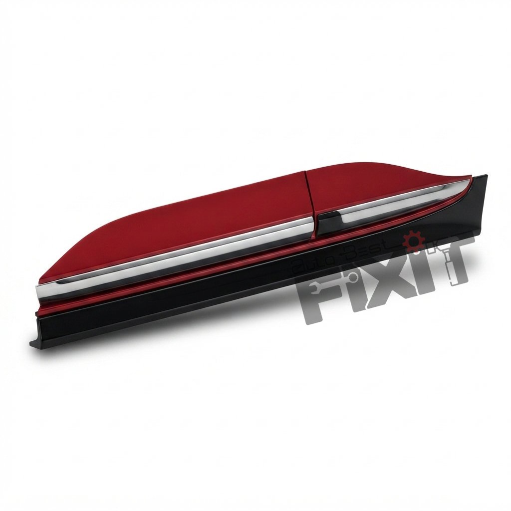 MGP BODY SIDE MOULDING - WHITE INSERT-SWIFT 4TH GEN 2024-NOW Compatible with MARUTI SWIFT Vehicle