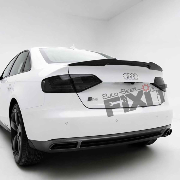 Audi A4 (2008-12) M4 Style Spoiler - Gloss Black | ABS Plastic Material | Custom-Fit Add-On