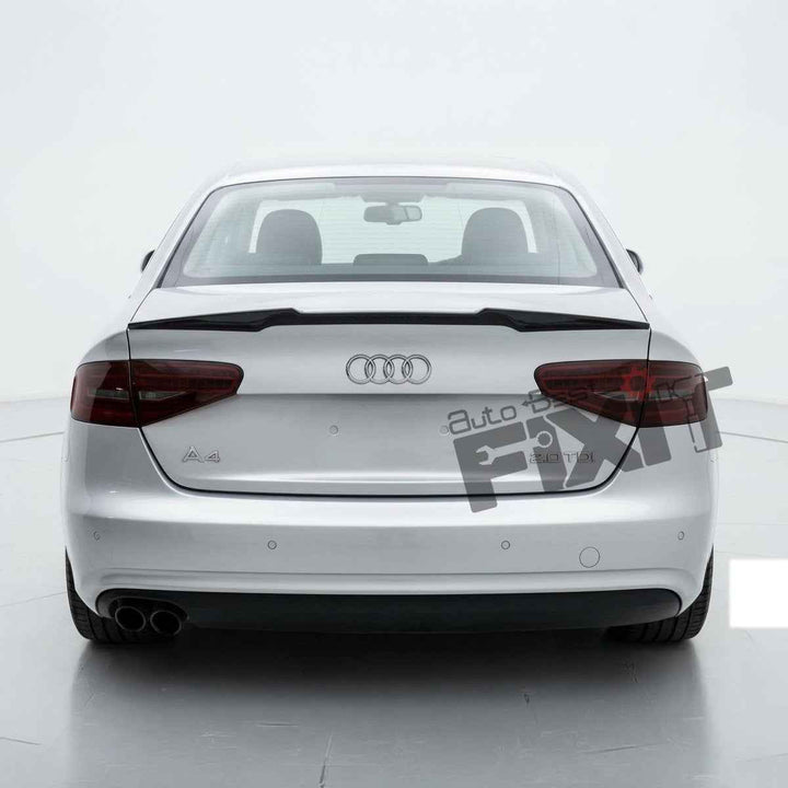 Audi A4 (2012-16) M4 Style Lip Spoiler - Gloss Black | ABS Plastic Material | Custom-Fit Add-On