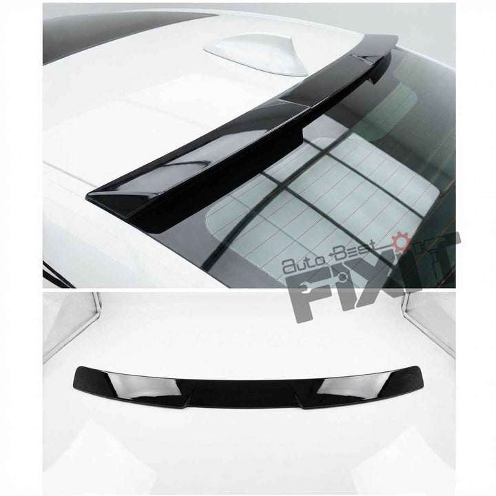 Audi A4 (2012-16) M4 Style Roof Spoiler - Gloss Black | ABS Plastic Material | Custom-Fit Add-On