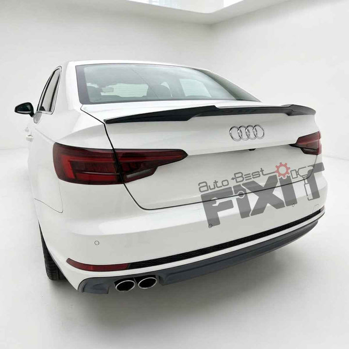 Audi A4 (2022-26) M4 Style Spoiler - Gloss Black | ABS Plastic Material | Custom-Fit Add-On