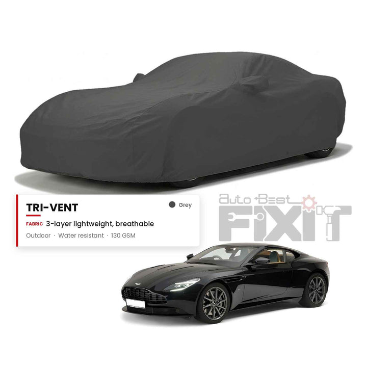 Aston Martin DB11 Car Body Cover Waterproof, Scratch Proof with Cotton Lining, Mirror & Antenna Pockets