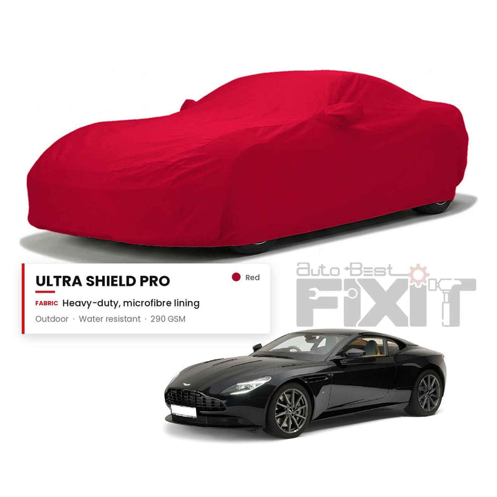 Aston Martin DB11 Car Body Cover Waterproof, Scratch Proof with Cotton Lining, Mirror & Antenna Pockets