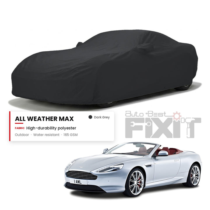 Aston Martin DB9 Car Body Cover Waterproof, Scratch Proof with Cotton Lining, Mirror & Antenna Pockets