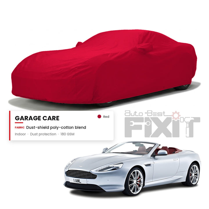 Aston Martin DB9 Car Body Cover Waterproof, Scratch Proof with Cotton Lining, Mirror & Antenna Pockets