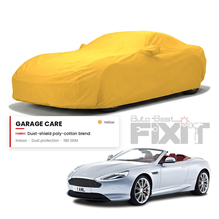 Aston Martin DB9 Car Body Cover Waterproof, Scratch Proof with Cotton Lining, Mirror & Antenna Pockets