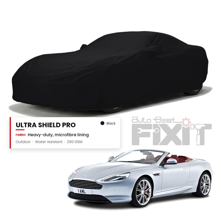 Aston Martin DB9 Car Body Cover Waterproof, Scratch Proof with Cotton Lining, Mirror & Antenna Pockets