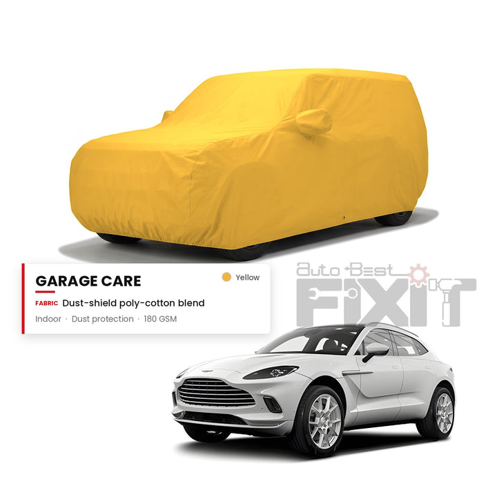 Aston Martin DBX Car Body Cover Waterproof, Scratch Proof with Cotton Lining, Mirror & Antenna Pockets