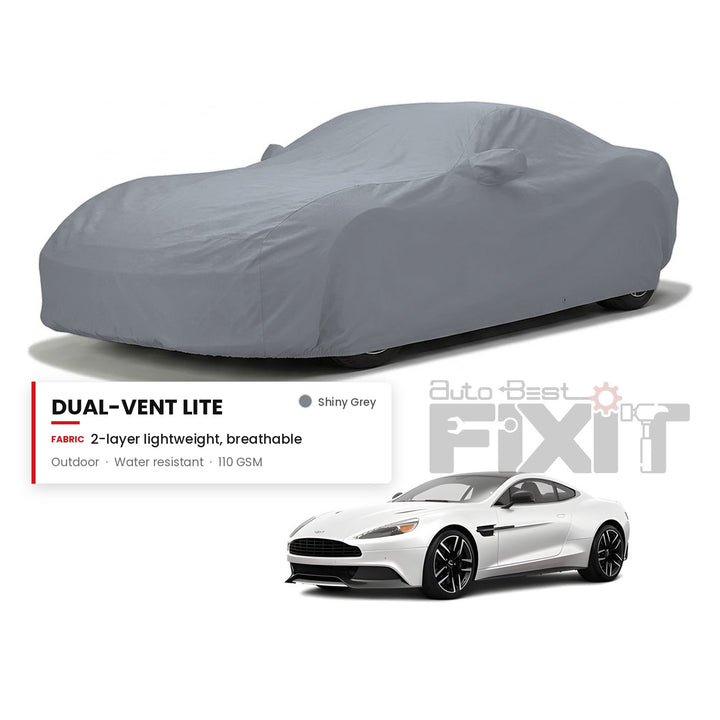 Aston Martin Vanquish Car Body Cover Waterproof, Scratch Proof with Cotton Lining, Mirror & Antenna Pockets